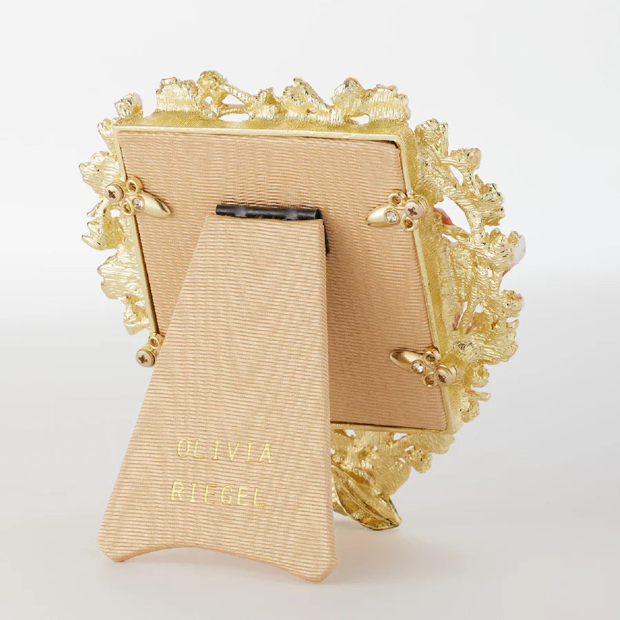 Bella Floral Heart Frame