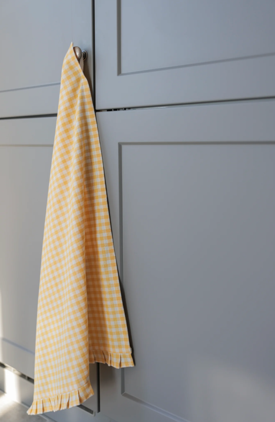 Gina Check Tea Towel