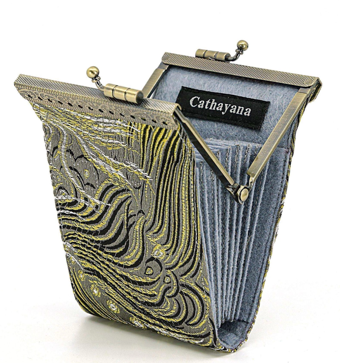 Card Holder with RFID Protection, Peacock