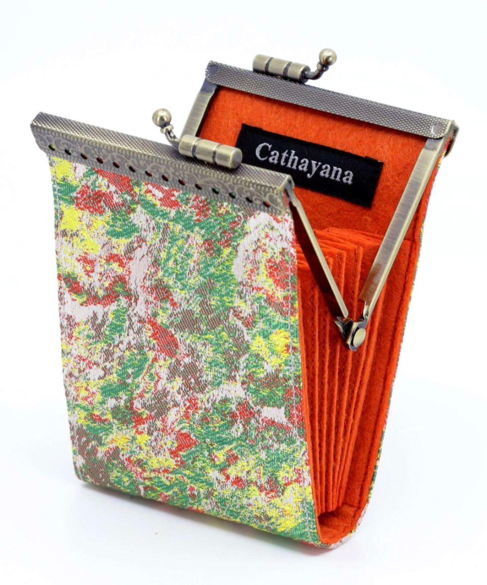 Abstract Pattern, Brocade Card Holder with RFID