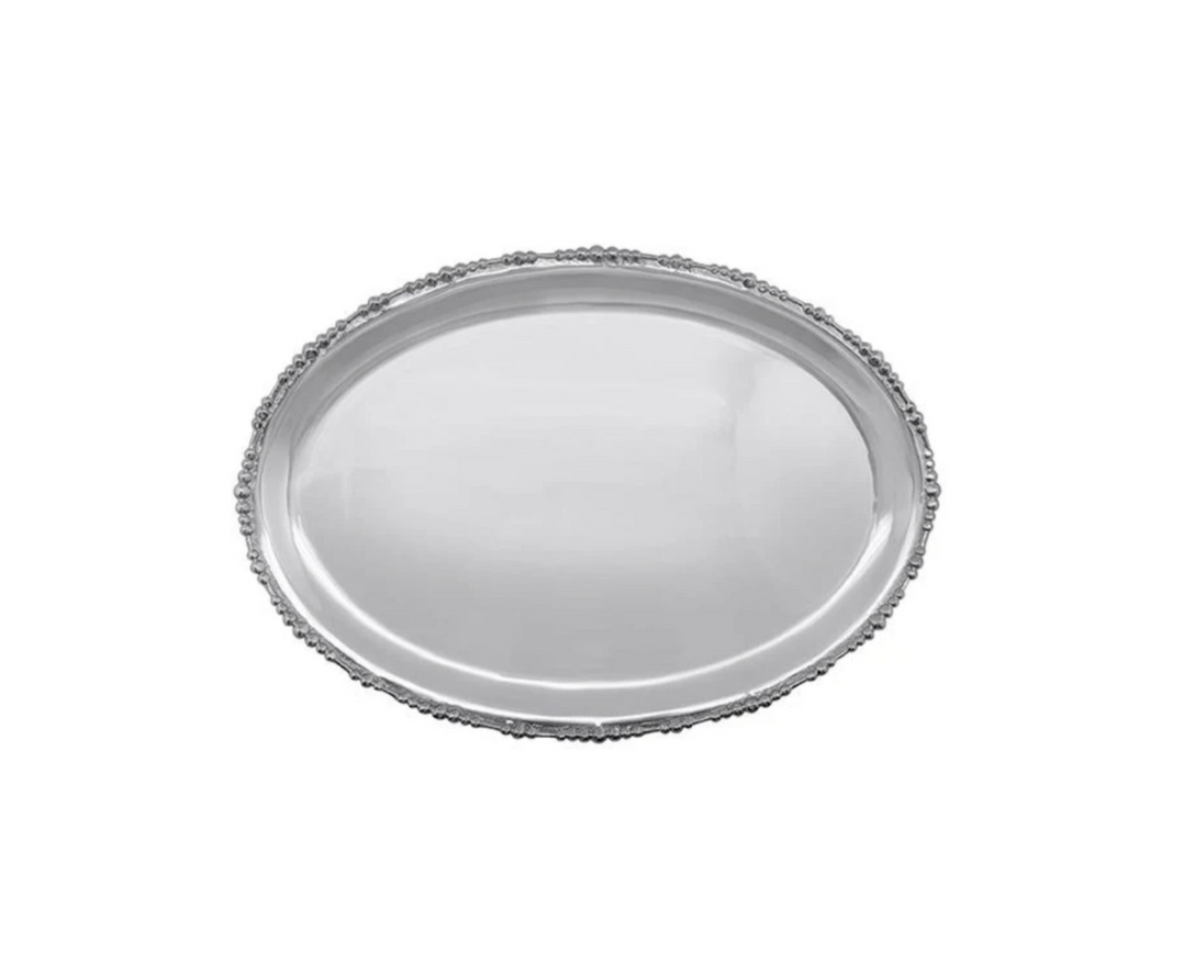 Pearl Drop Oval Platter