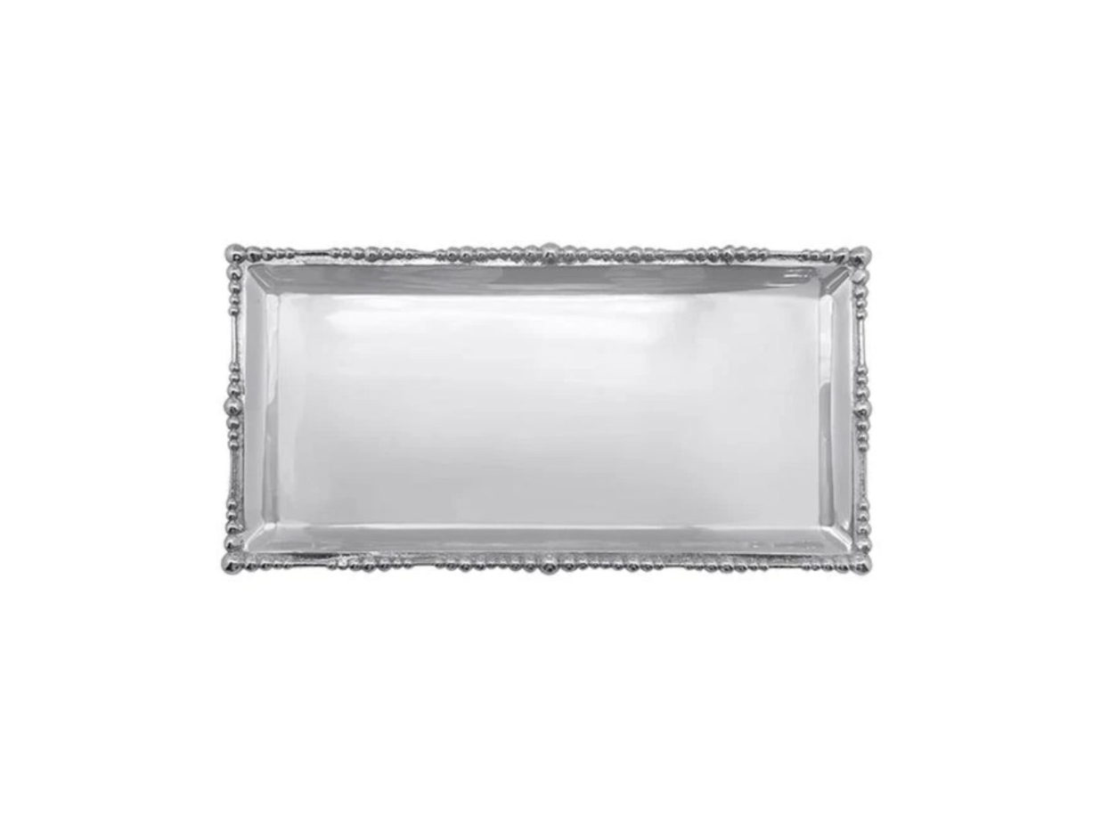 Pearl Drop Rectangular Tray