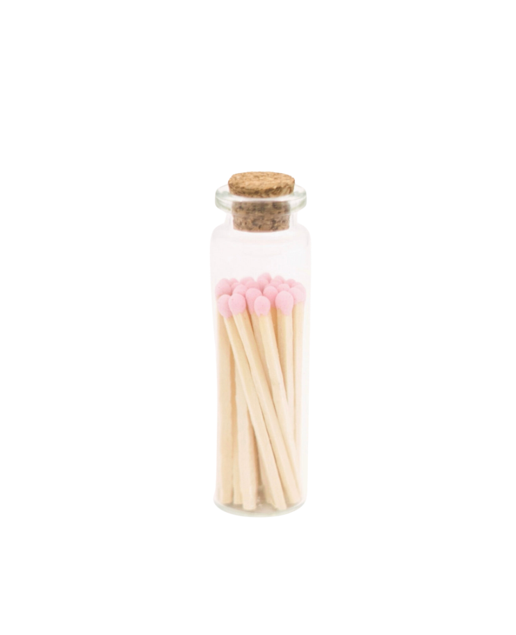 2 in Decorative Matches in Jar with Striker