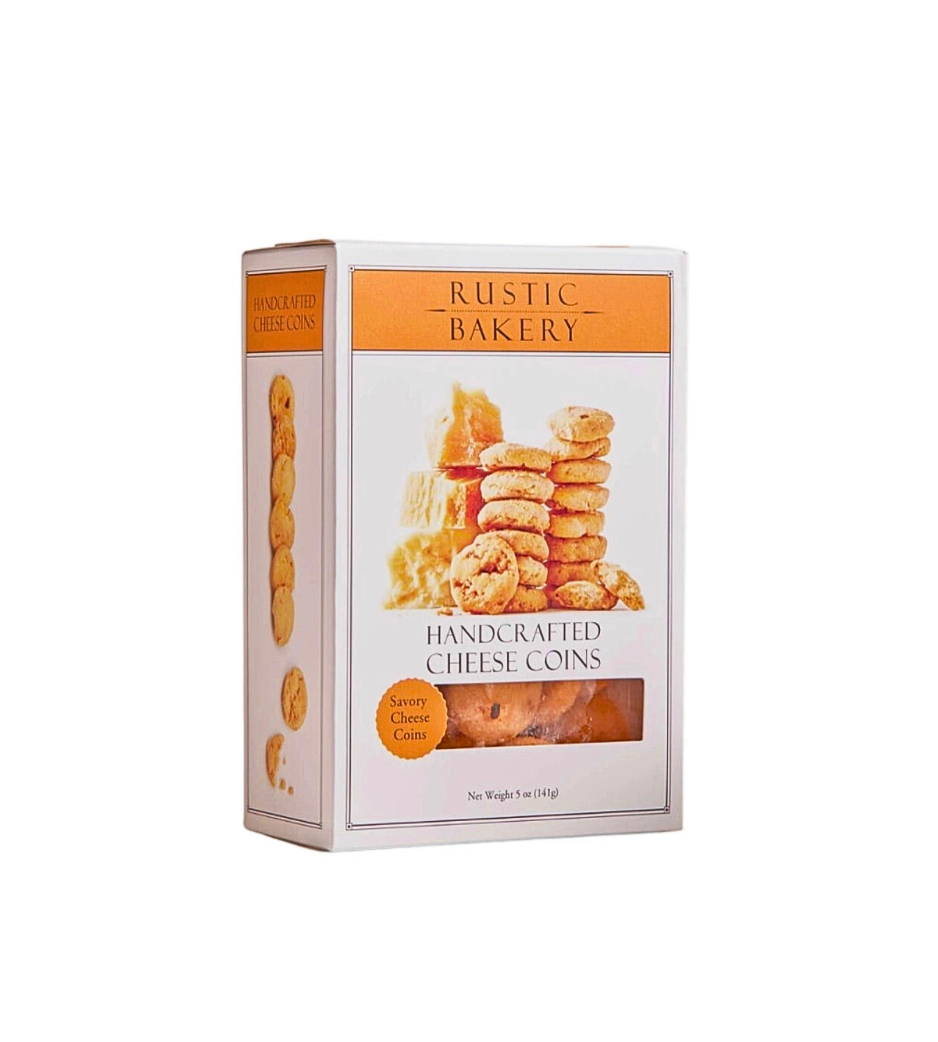 Savory Cheese Cracker Coins Box