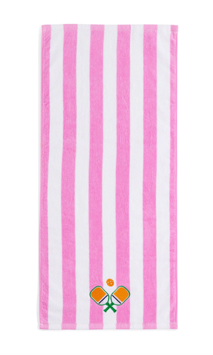 Paddles Stripe Pickleball Towel