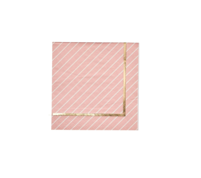 Cocktail Napkin Everyday Blush/20ct