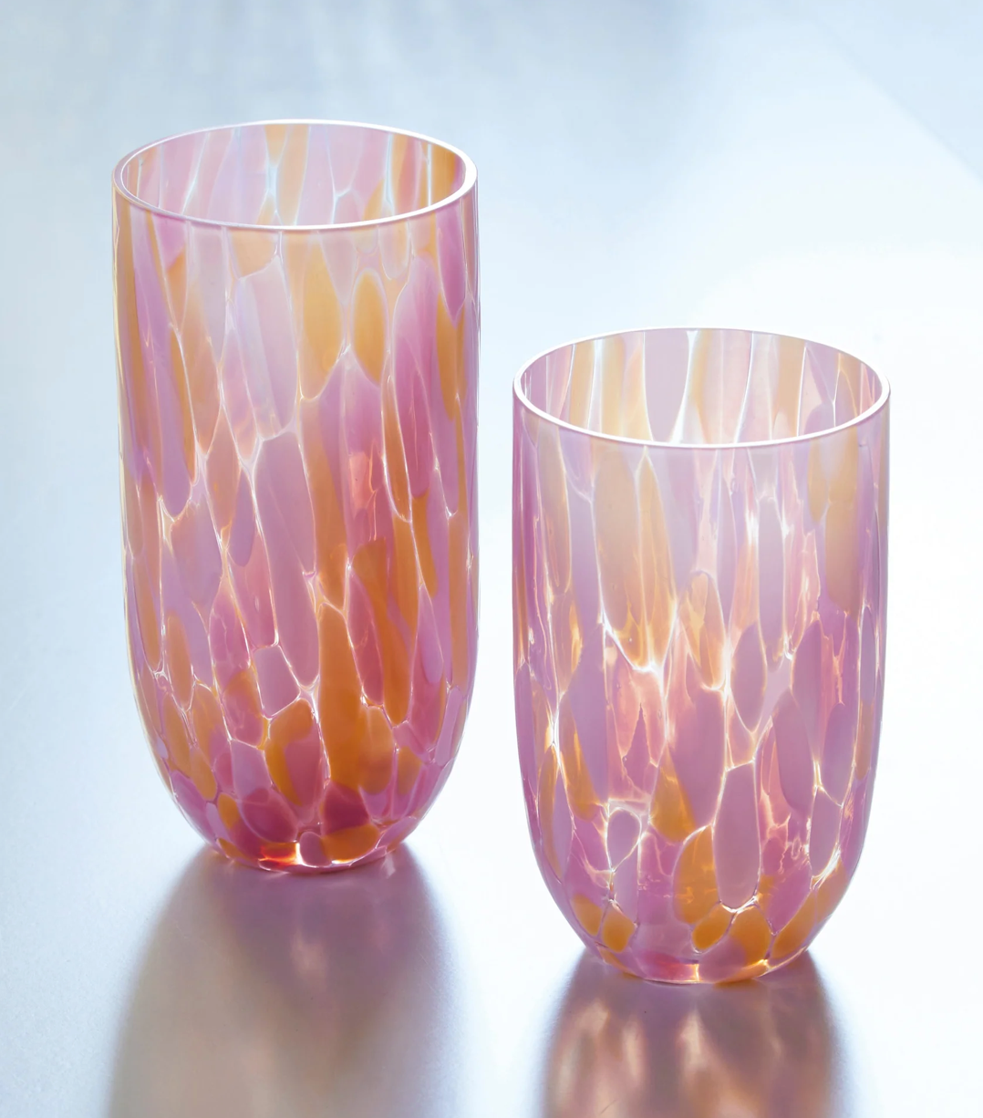 Sip Sip Apricot Splash Stemless Glass