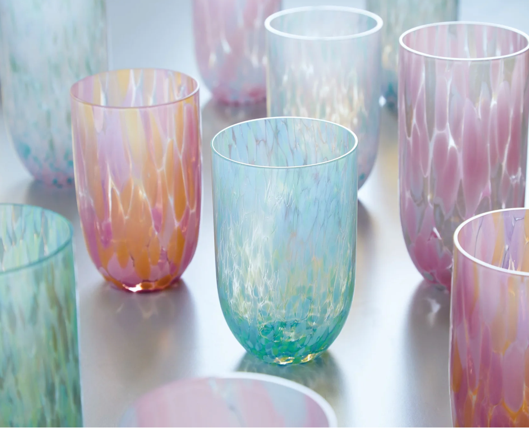 Sip Sip Apricot Splash Stemless Glass