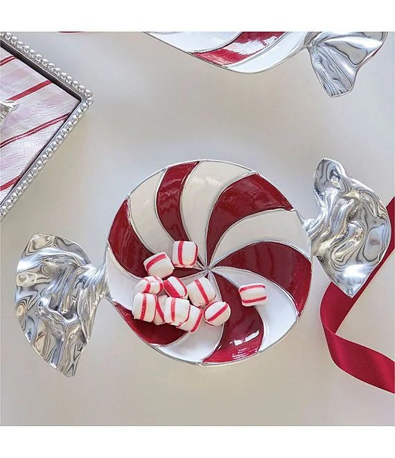 Mariposa Peppermint Candy Tray