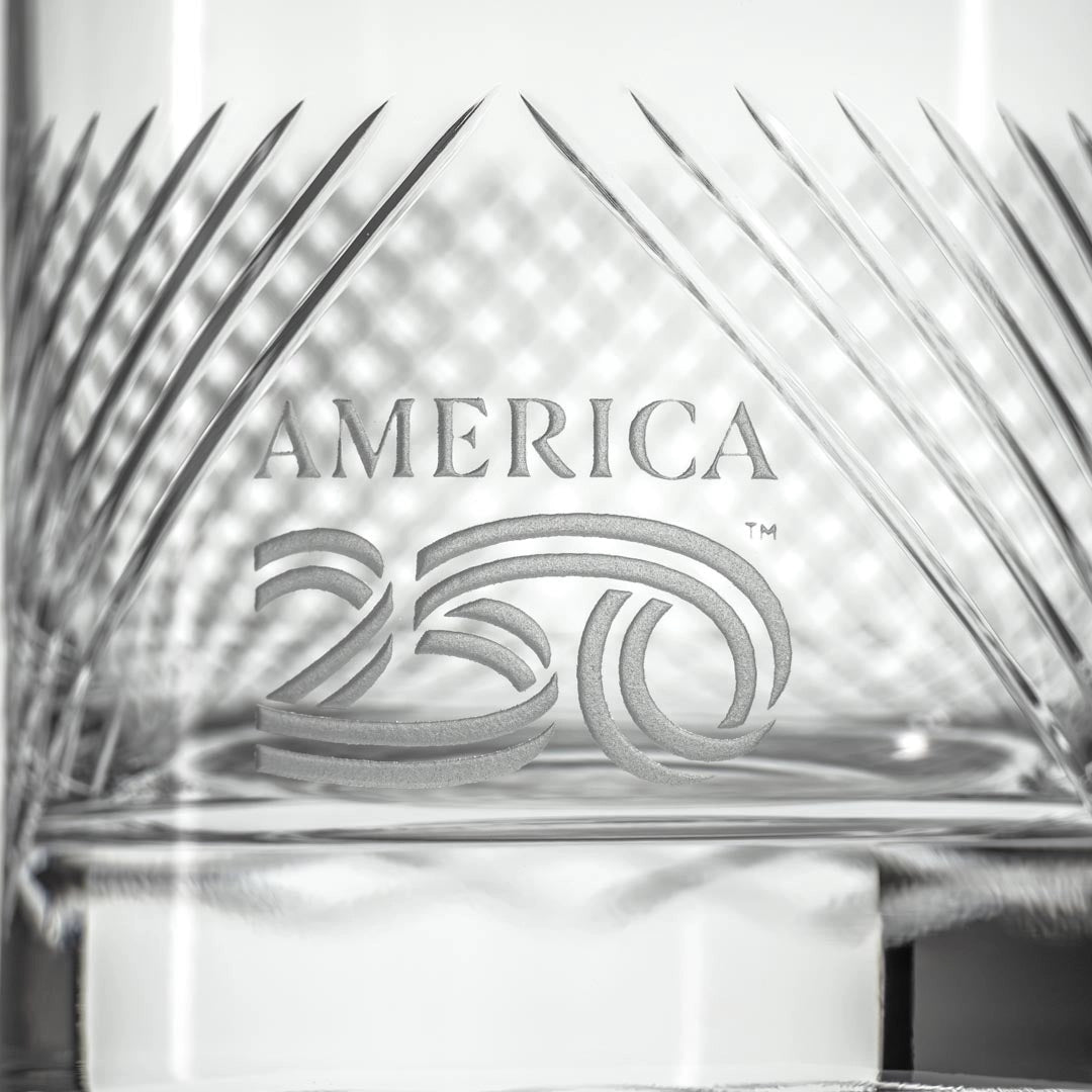 America250™ Bourbon Street 11oz On the Rocks Whiskey Glass