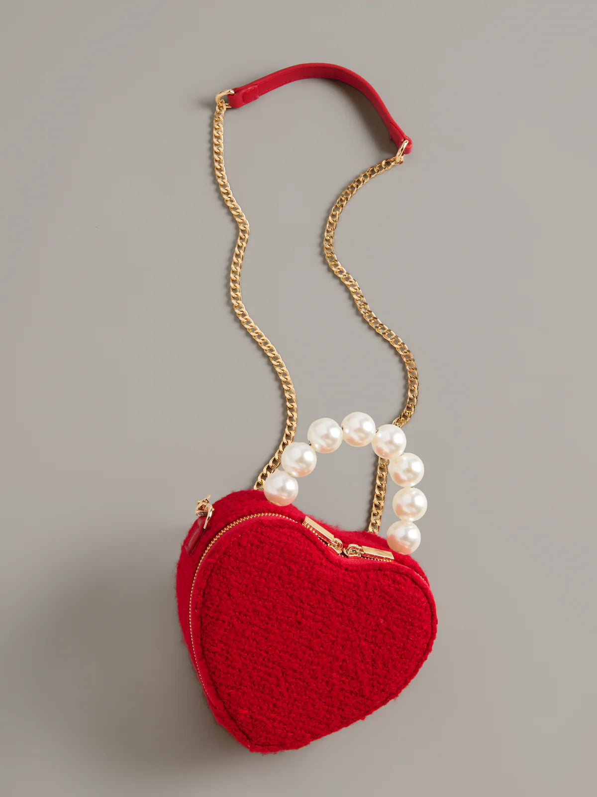 Heart Top Handle Bag