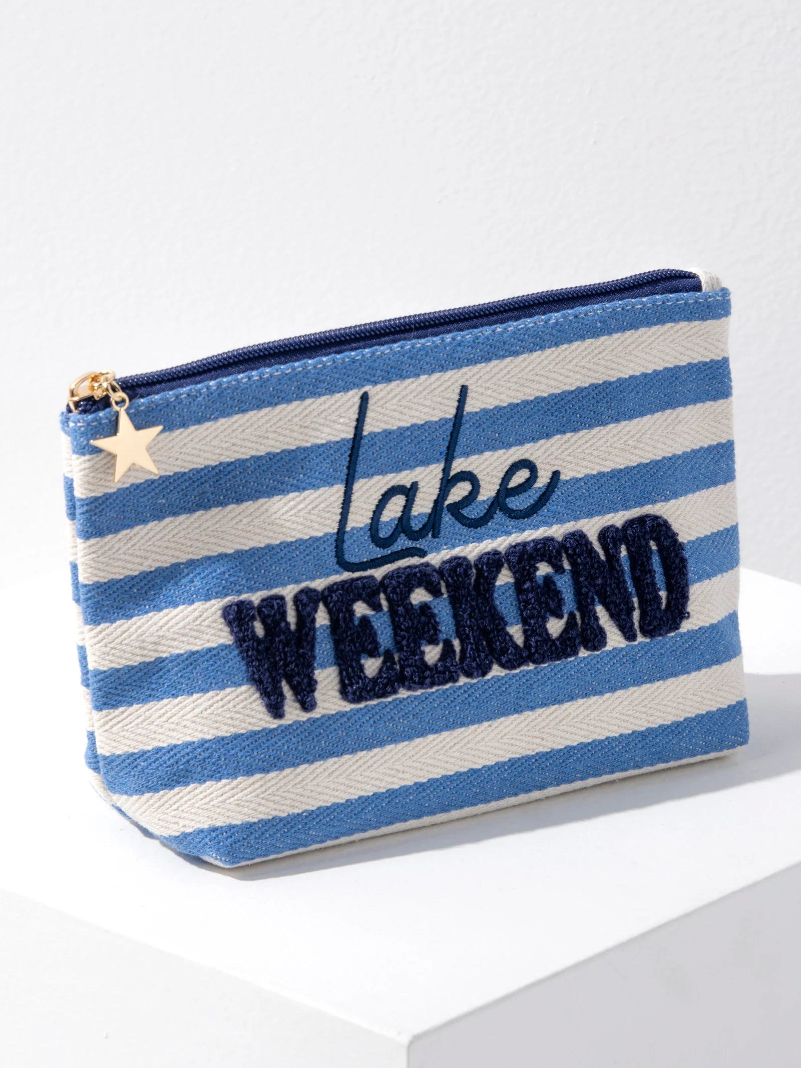 Shiraleah Morgan "Lake Weekend" Large Zip Pouch - Thumbnail 3