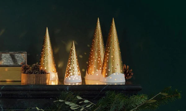 Nobili Gold Tealight Holders