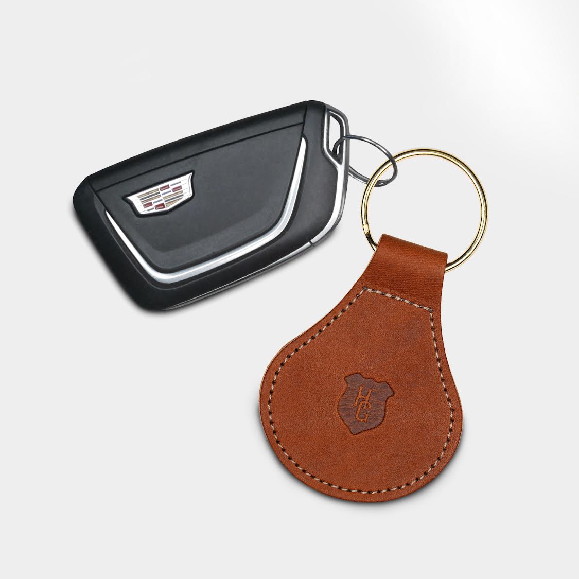 USA American Flag Key Fob