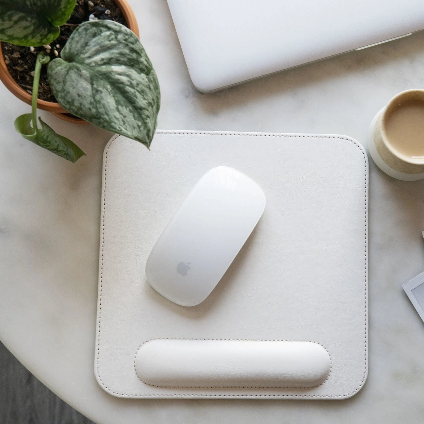 Personalized Leather Mouse Pad
