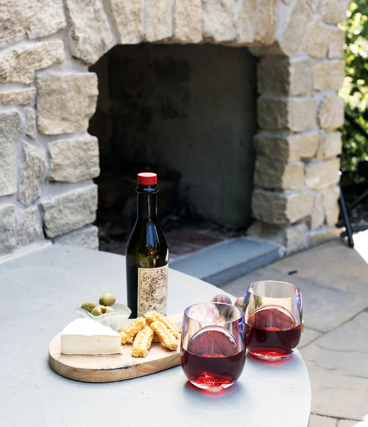 Branded Wine Glass & Gourmet Snack Set