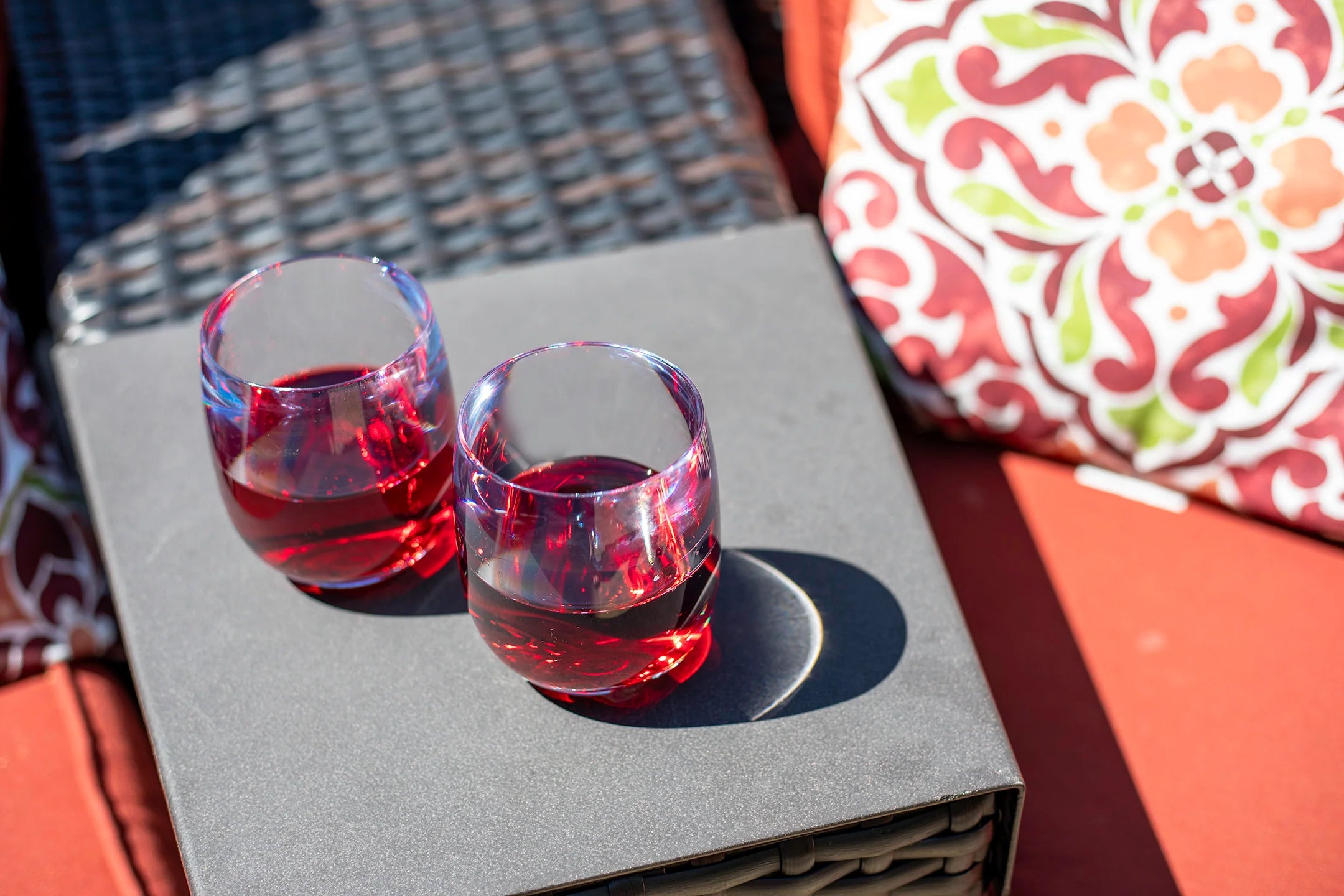Branded Wine Glass & Gourmet Snack Set