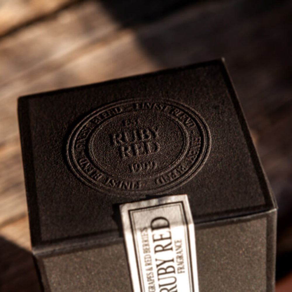 Contemporary Journal & Ruby Red Diffuser Set