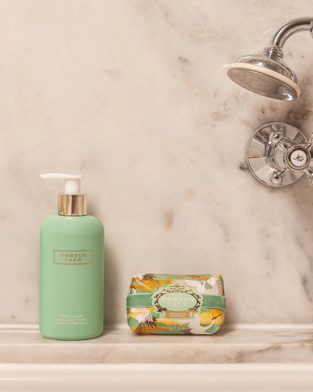 White Crane Portus Cale Hand & Body Wash
