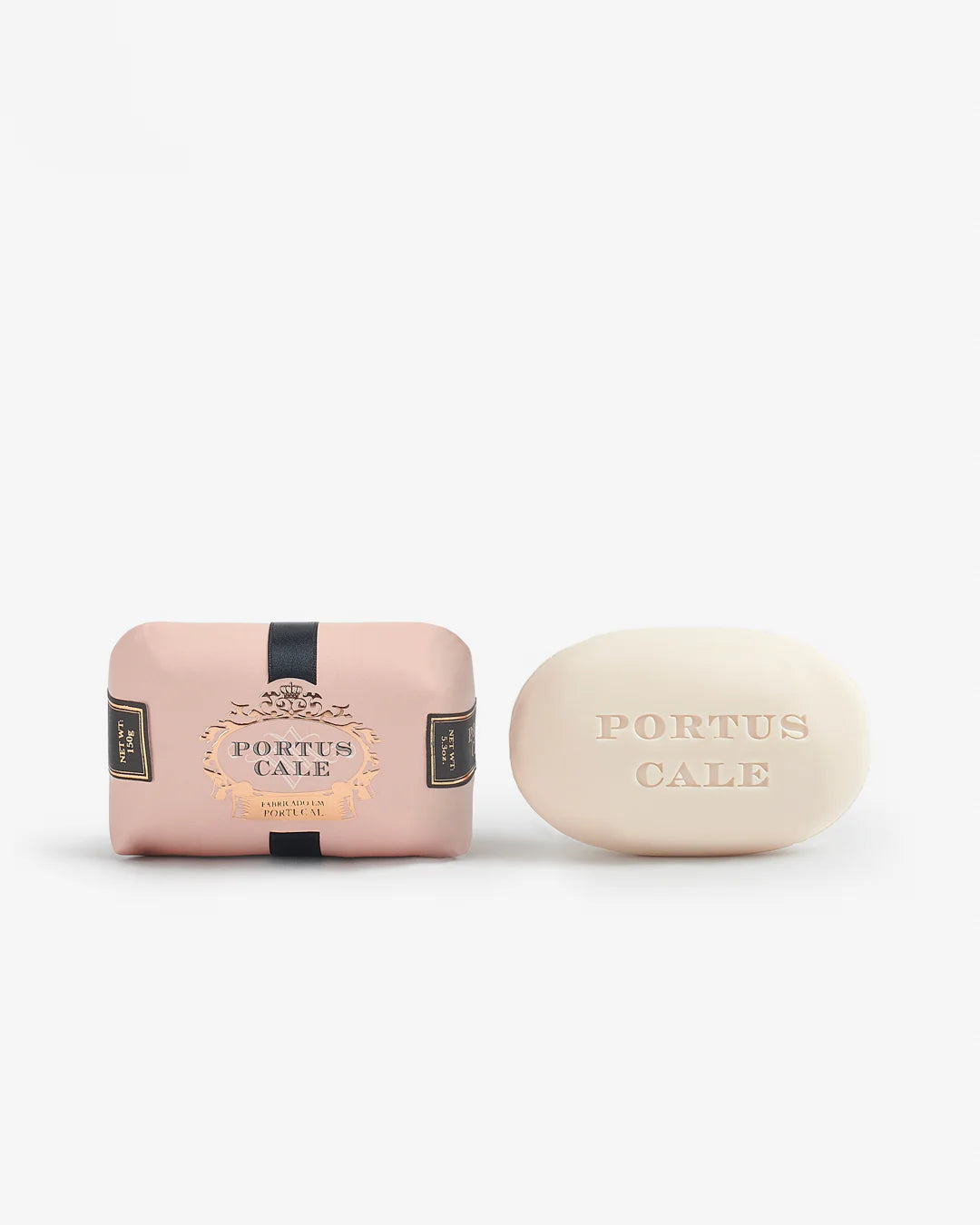 Portus Cale Rose Blush Soap Trio & Poplar Dish Set