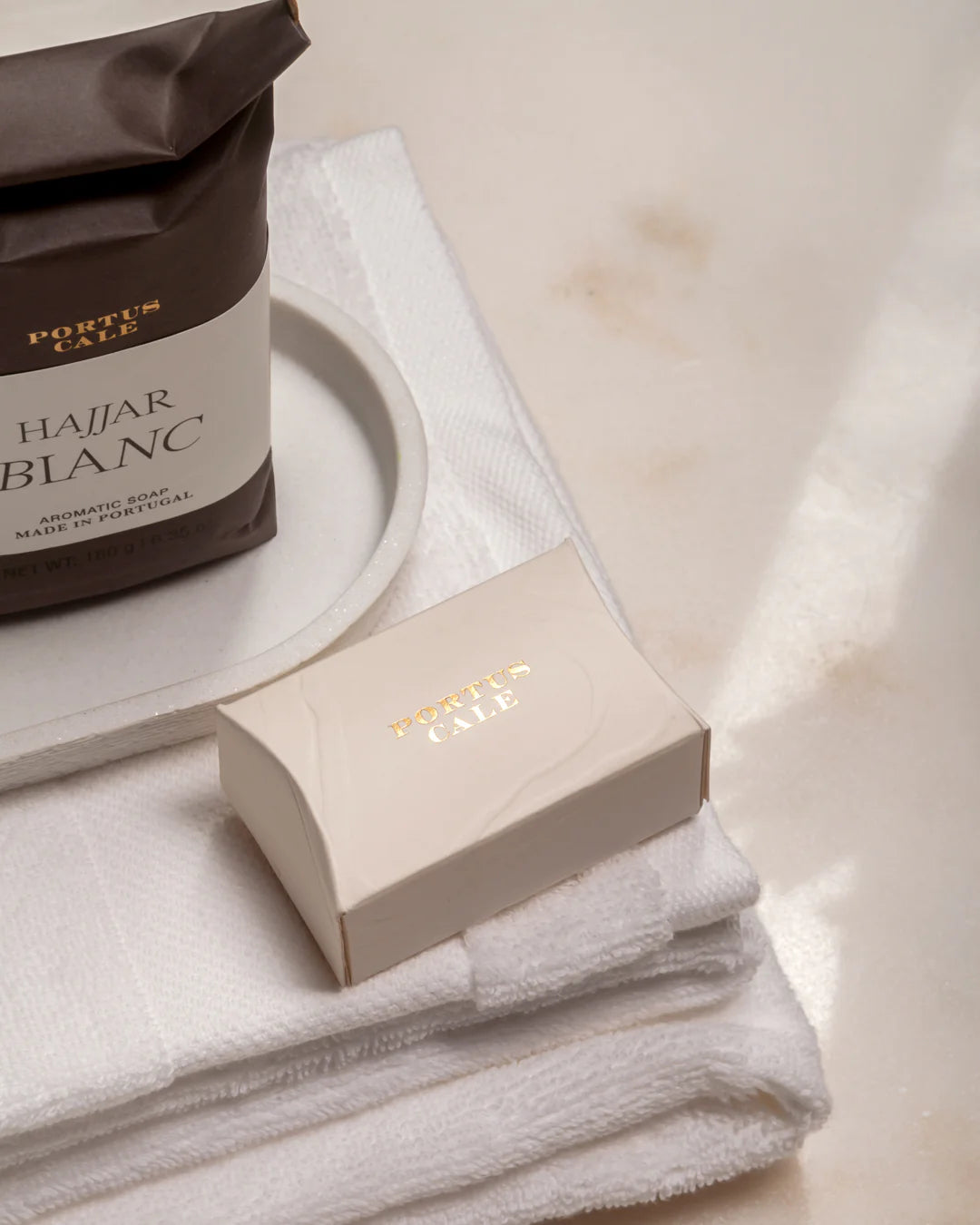 Hajjar Blanc Portus Cale Bar Soap
