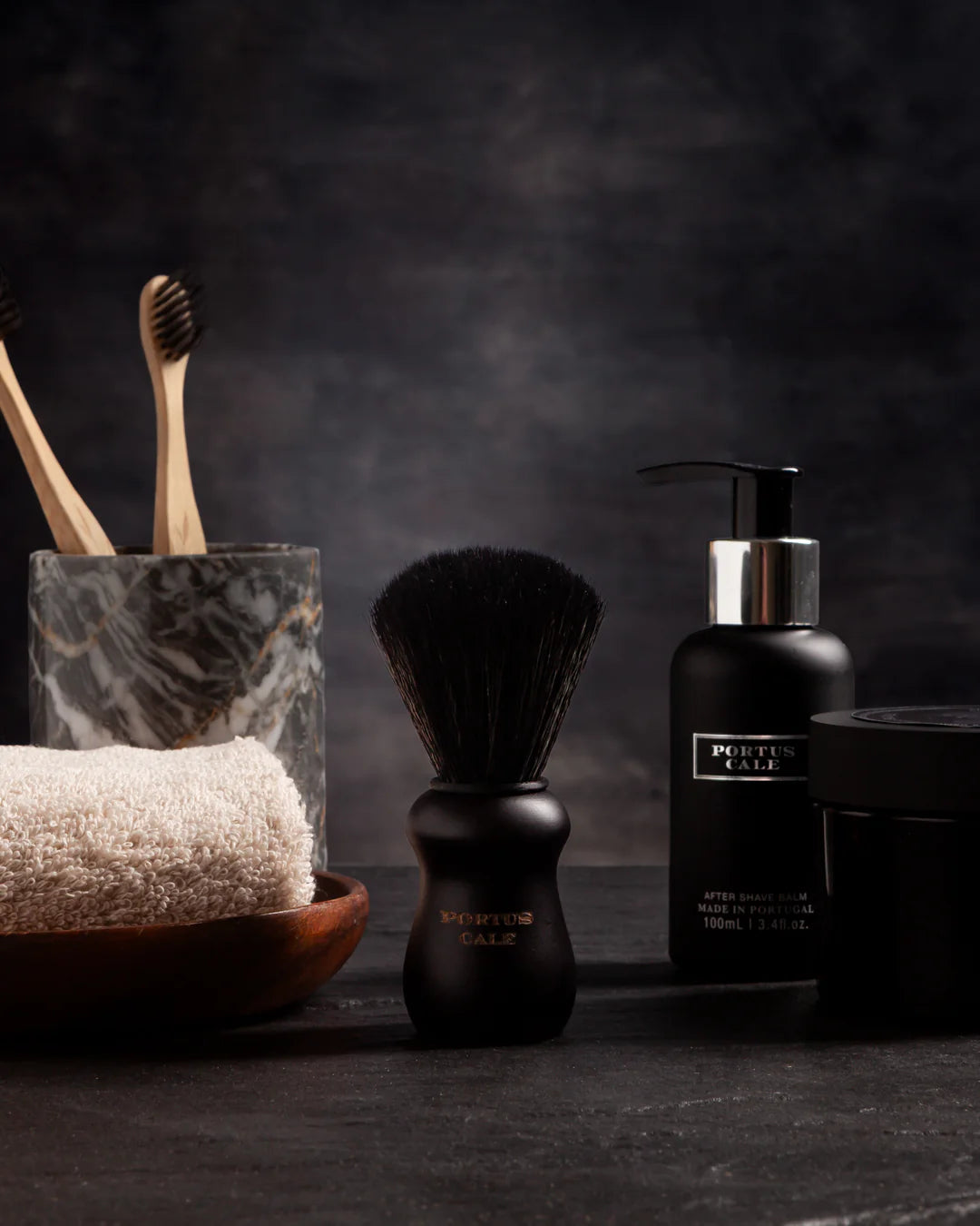 Black Edition Portus Cale Shaving Brush