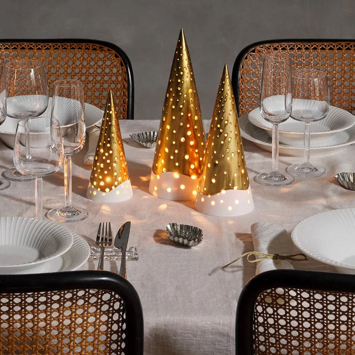 Nobili Gold Tealight Holders