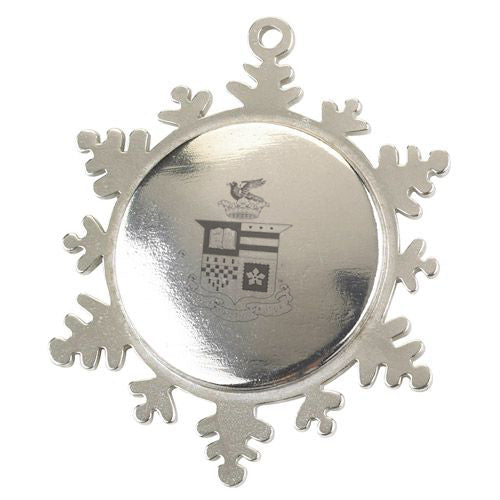Pewter Snowflake Ornament & Holiday Treats Set