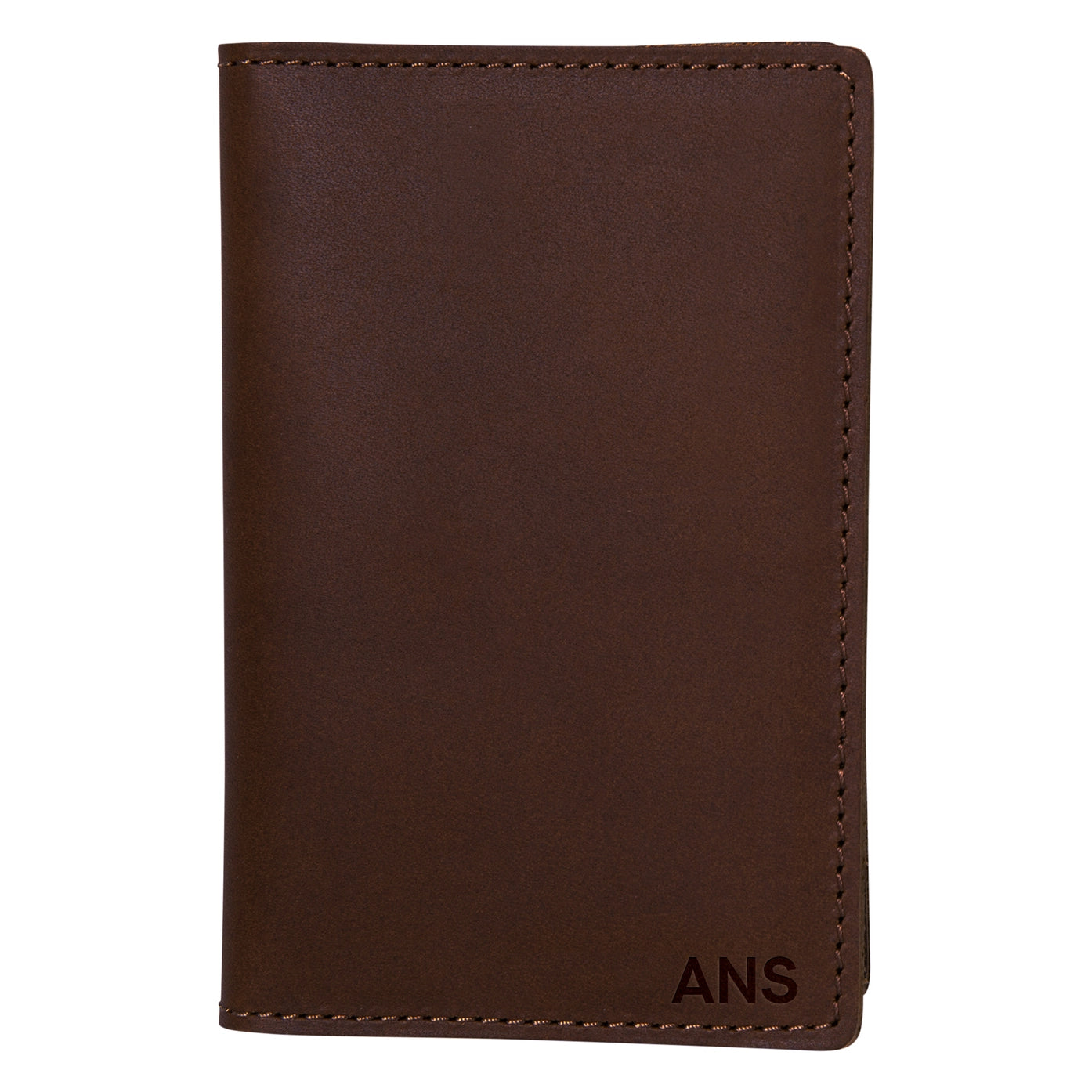 Executive Leather Passport & Document Organizer Set