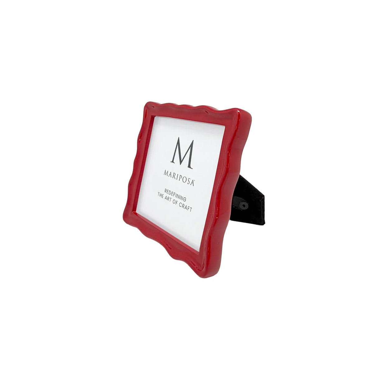 Mariposa Wavy Red 4x4 Picture Frame