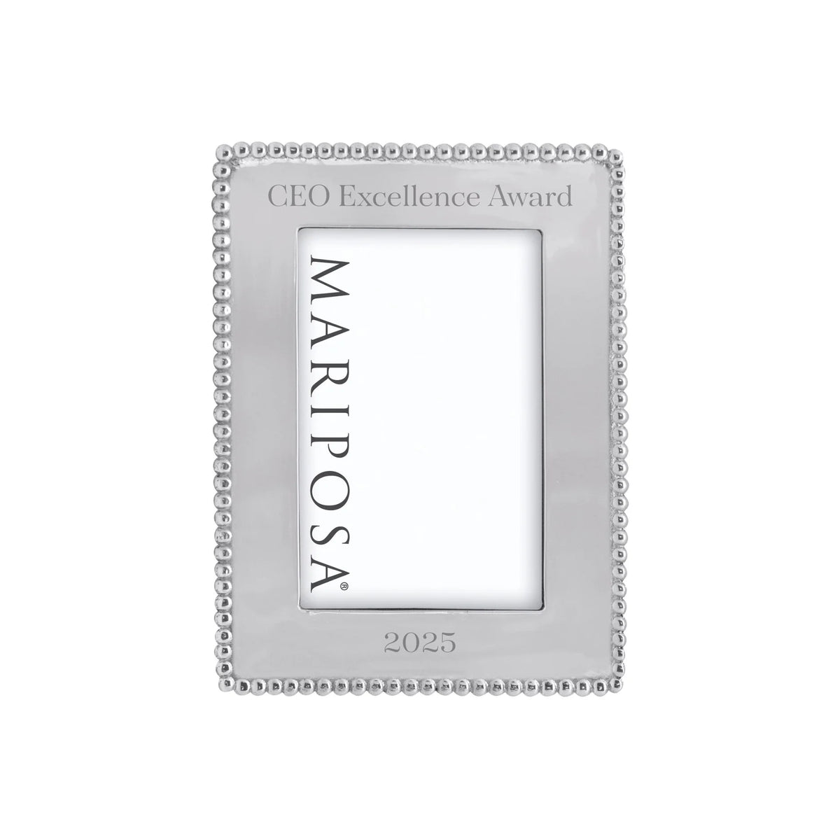 Mariposa Beaded Engravable Frames