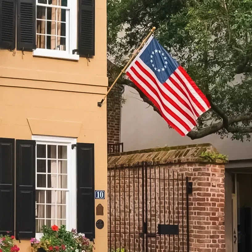 Betsy Ross American Flag & Historic Home Candle Set