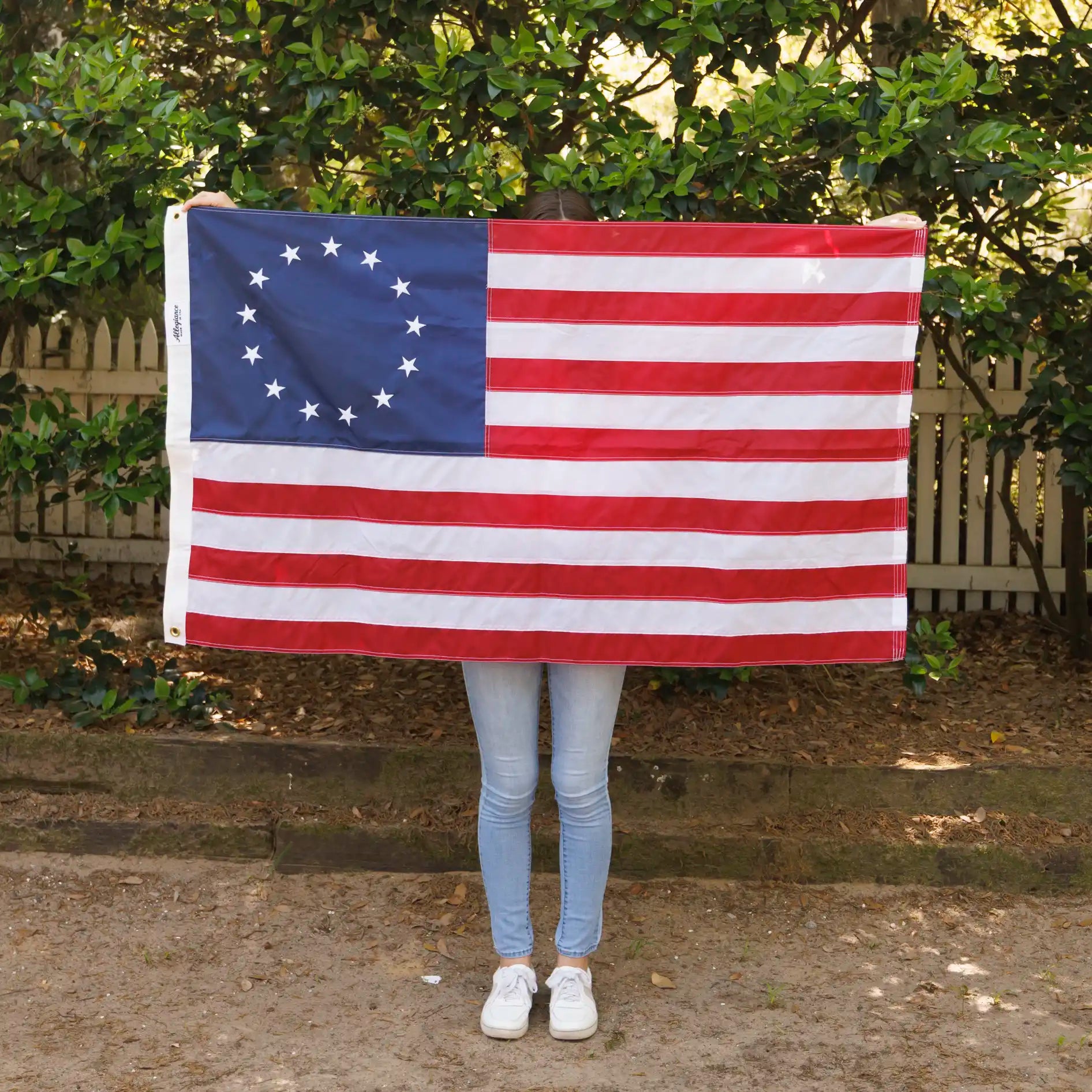 Betsy Ross American Flag & Historic Home Candle Set