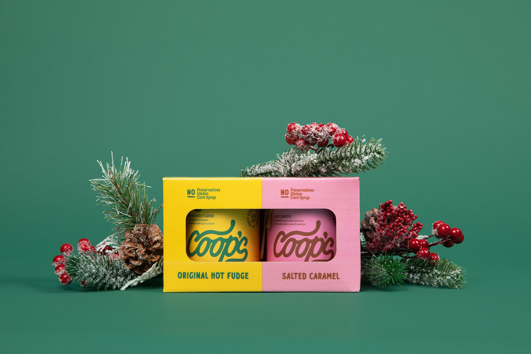 2-Jar Gift Pack - Salted Caramel + Original Hot Fudge