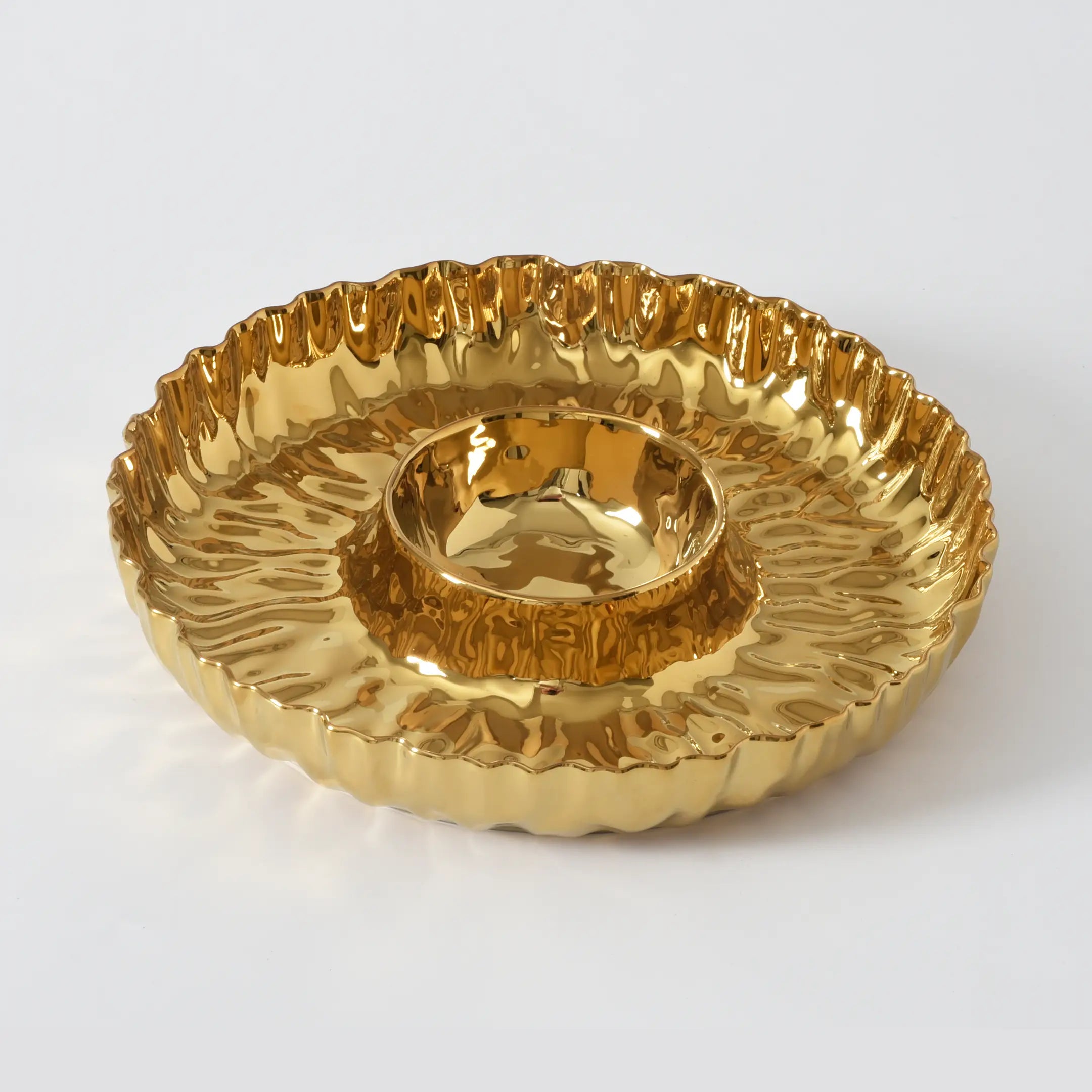 Golden Chip & Dip Platter