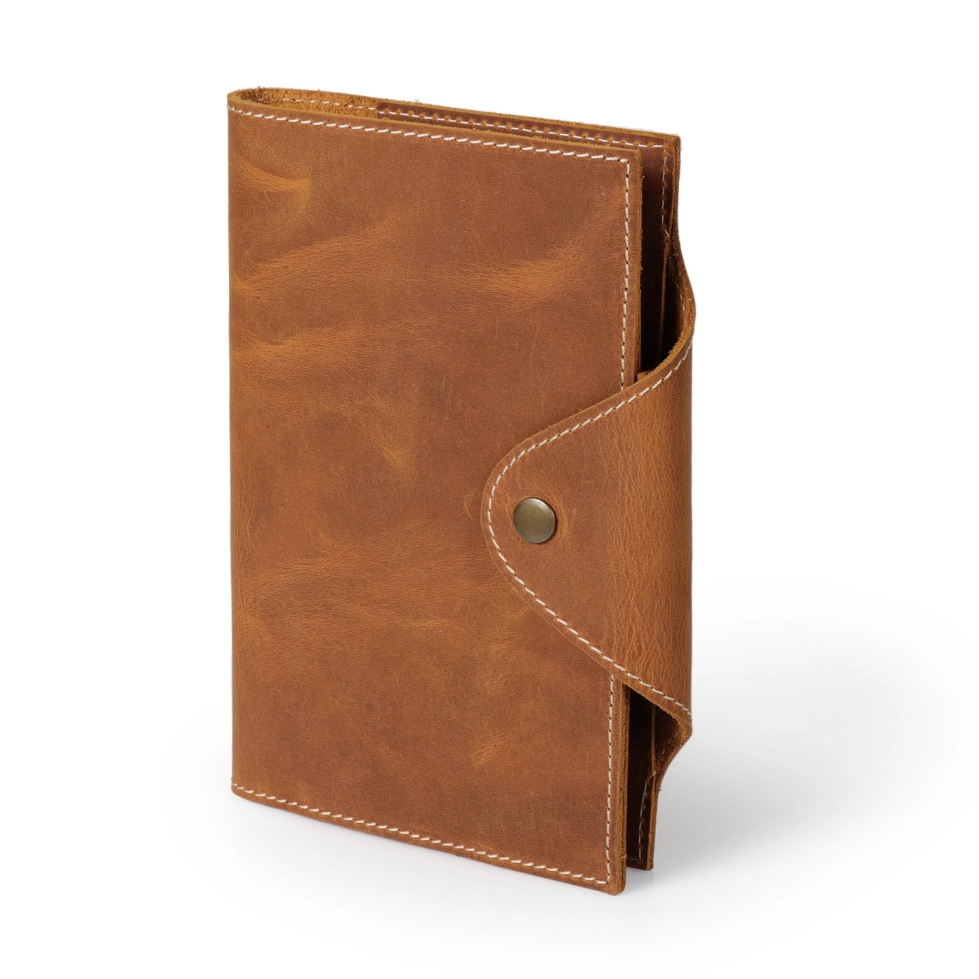 Leather Portfolio & Hand-Dipped Chocolate Pretzels Gift Set