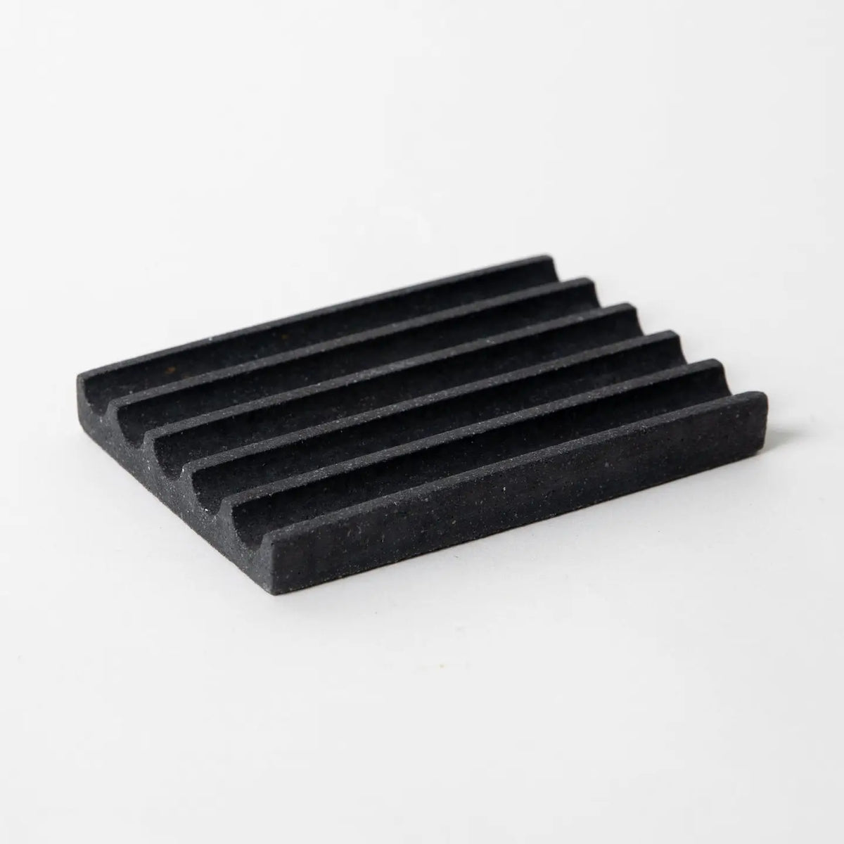 Portus Cale Black Edition Aromatic Soap & Terrazzo Dish Set