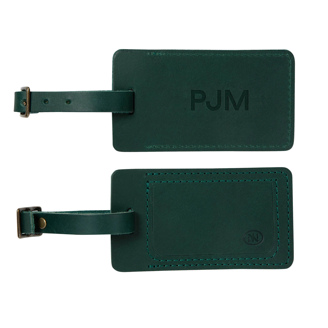 The Weekender – Leather Duffle & Luggage Tag Set