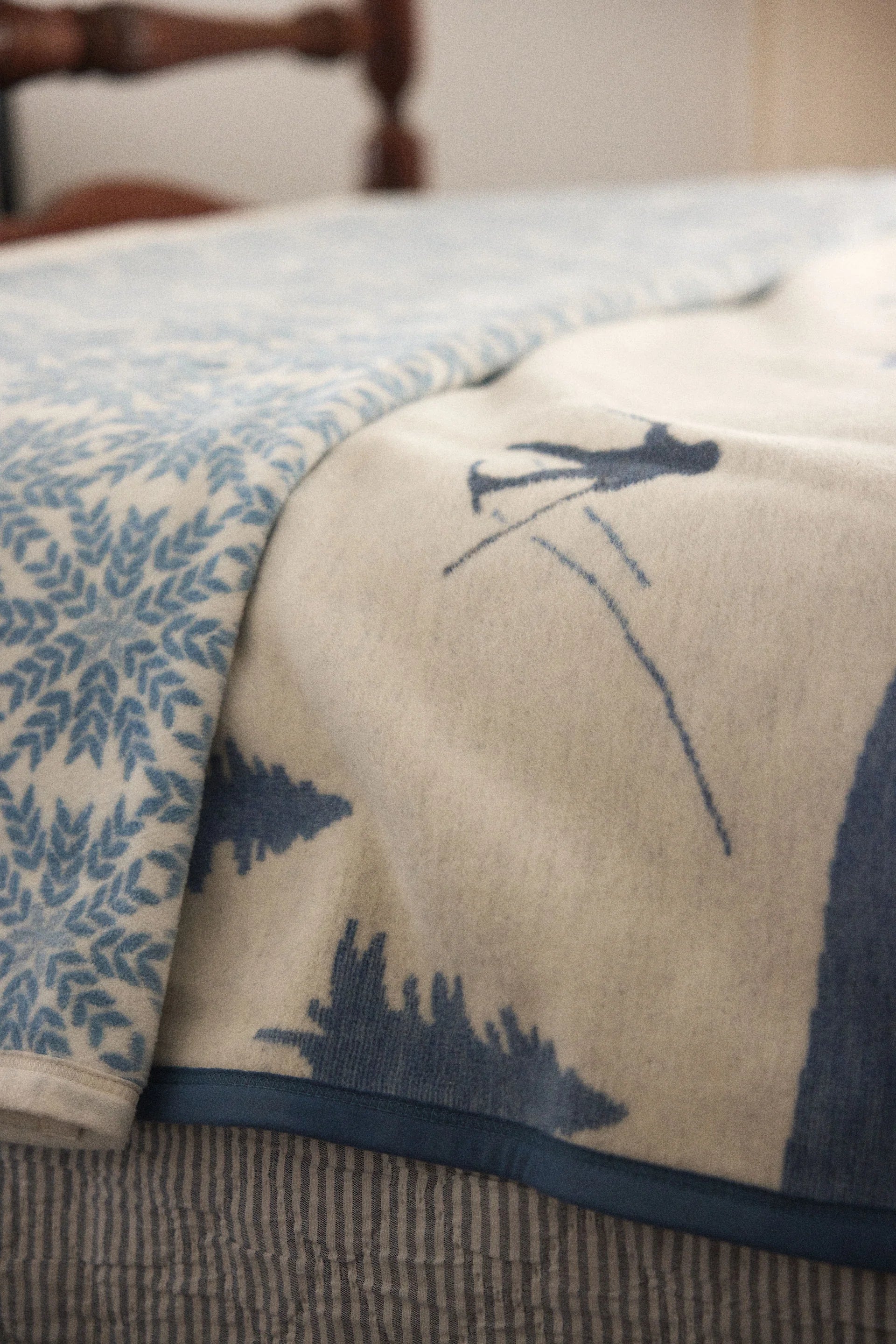 Ski First Tracks Blanket