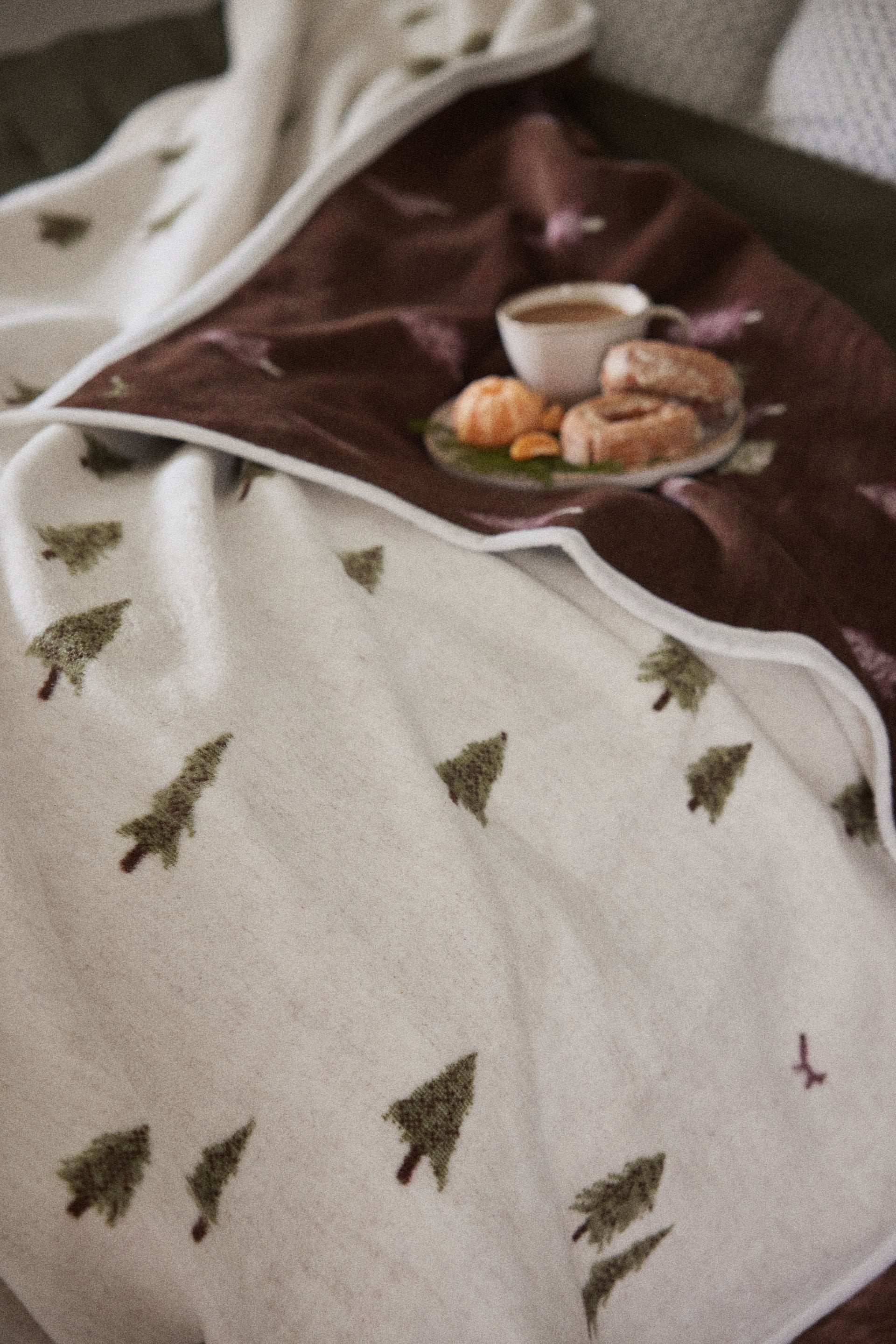 Winter’s Walk Jacquard Throw Blanket