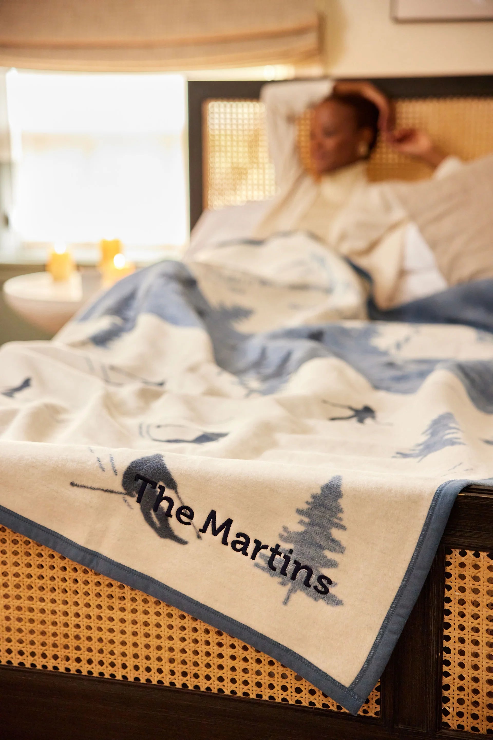 Ski First Tracks Blanket