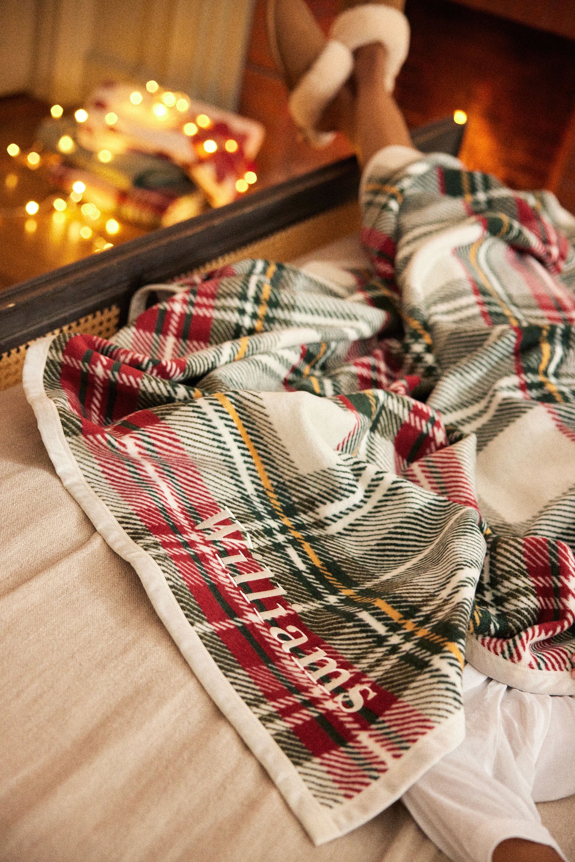 Stewart Plaid Blanket