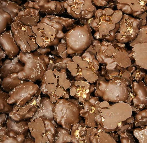 9 oz Box Heavenly Hubs Chocolate Caramel Nut Clusters
