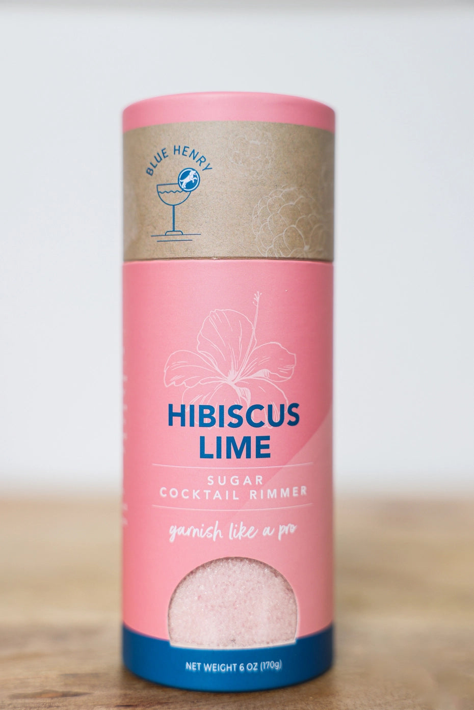 Blue Henry Hibiscus Rimming Sugar
