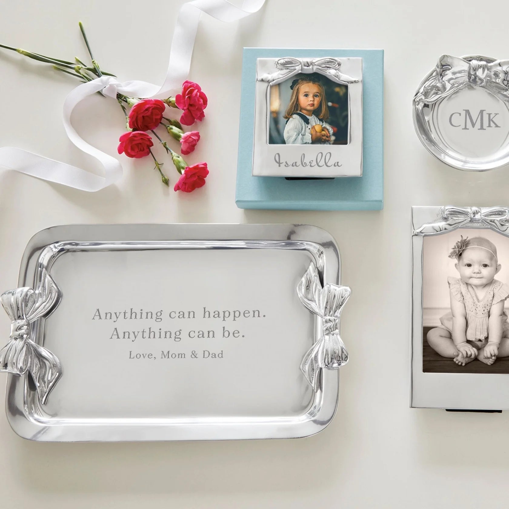 Bow Rectangular Tray