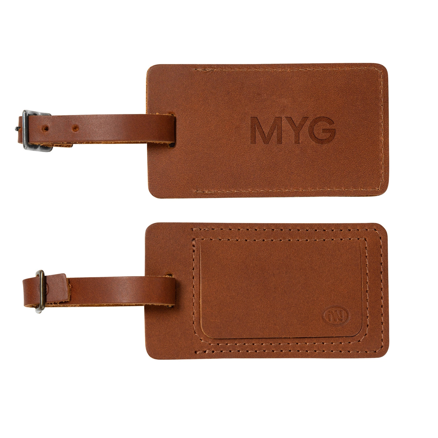 The Weekender – Leather Duffle & Luggage Tag Set