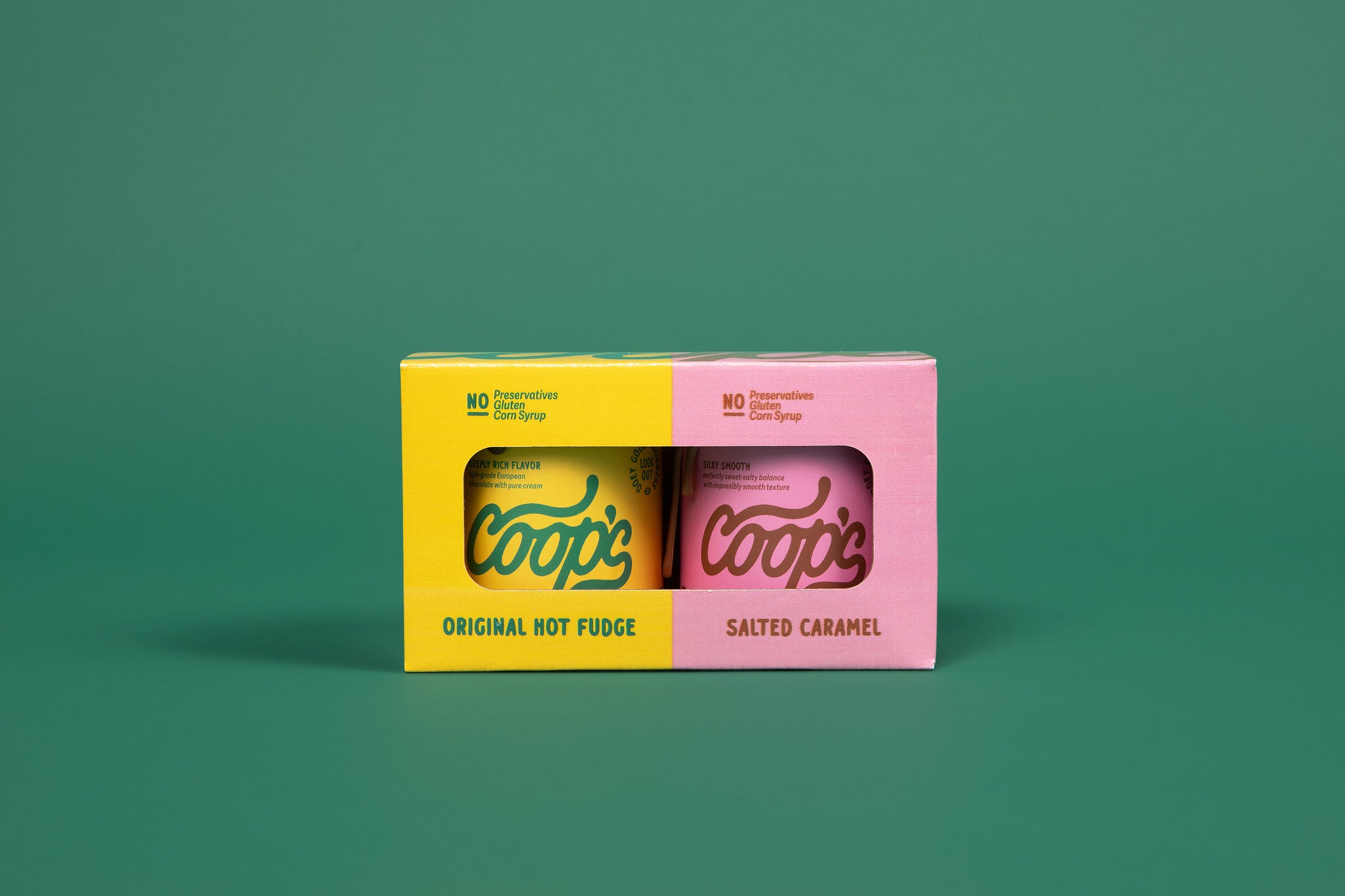 2-Jar Gift Pack - Salted Caramel + Original Hot Fudge