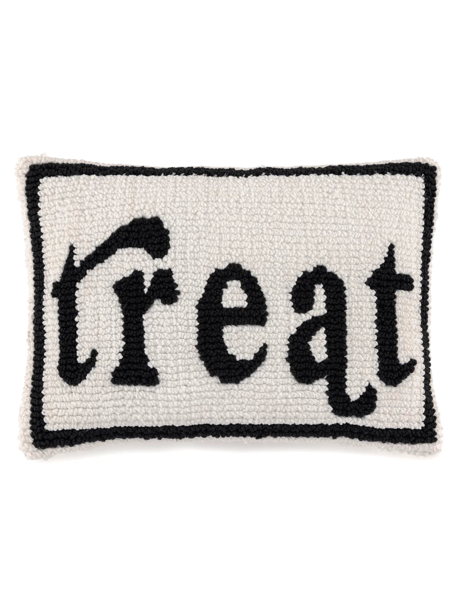 Set Of 2 "Trick / Treat" Pillows, Multi