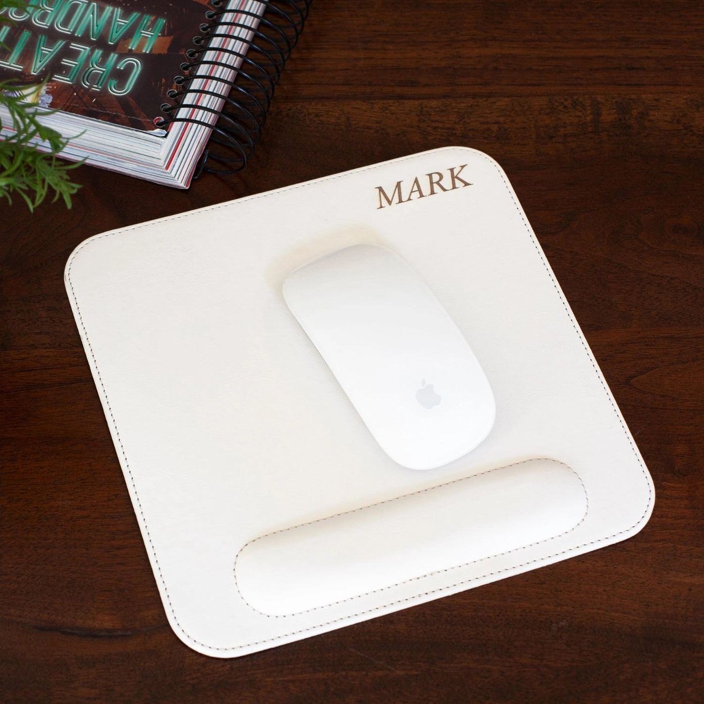 Personalized Leather Mouse Pad