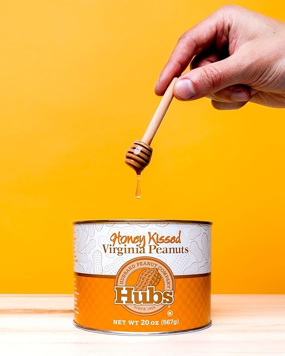 Hubs Honey Kissed Peanuts 12 oz